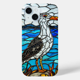 Coque Pour iPhone 15 Art de la nature artistique en verre coloré de mou