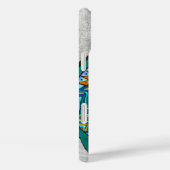 Coques Case-Mate iPhone Art de l'alligator tribal (Verso / Droite)