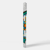 Coques Case-Mate iPhone Art de l'alligator tribal (Verso / Droite)