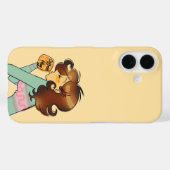 Coques Case-Mate iPhone Art de l'ambiance café du matin cosy (Verso (horizontal))