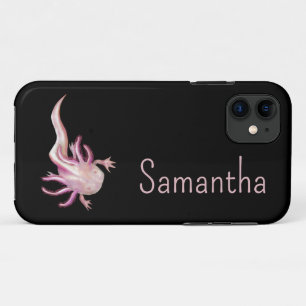 Case-Mate iPhone Case Art de l'Axolotl Albino Blanc