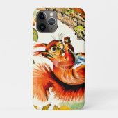 Coques Case-Mate iPhone Art de l'écureuil d'automne (Dos)