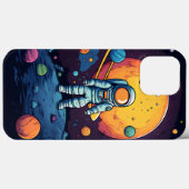Coques Case-Mate iPhone Art de l'Explorateur d'espace (Verso (horizontal))