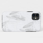 Coques Case-Mate iPhone Art de ligne, Coquillage, Harpe (Dos (Horizontal))