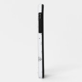 Coques Case-Mate iPhone Art de ligne, poussière d'étoile (Dos/Gauche)