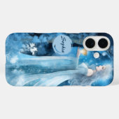 Coques Case-Mate iPhone Art de l'Imaginaire de la Reine des neiges - Déess (Verso (horizontal))