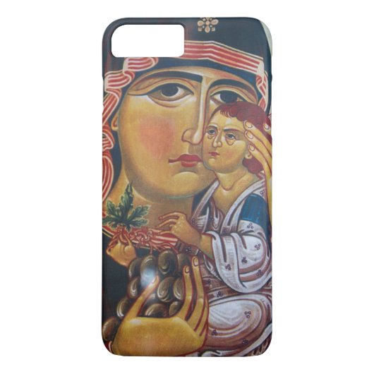 Coques Case-Mate iPhone Art de Marie Mère et Jésus (Dos)