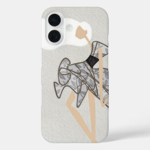 Coques iPhone 16 Art de mode glamour minimaliste élégant