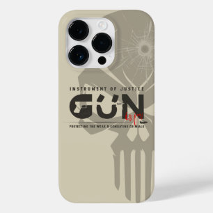 Coque Pour iPhone 14 Pro Art de monogramme de pistolet
