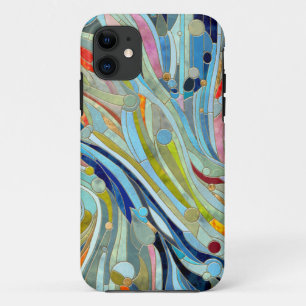 Case-Mate iPhone Case Art de mosaïque Abstraite géométrique colorée