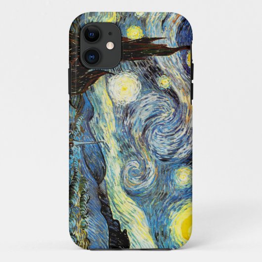 Coques Case-Mate iPhone Art de nuit Van Gogh Starry (Dos)