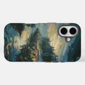 Coques Case-Mate iPhone Art de paysage brumeux (Verso (horizontal))