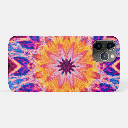 Coques Case-Mate iPhone Art de puissance Motif dynamique (Dos (Horizontal))