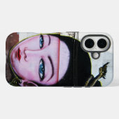 Coques Case-Mate iPhone Art de rue Lady Lao Graffiti (Verso (horizontal))