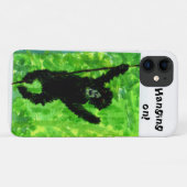 Coques Case-Mate iPhone Art de singe de gorille d'amusement (Dos (Horizontal))