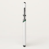 Coques Case-Mate iPhone Art de trait dessin chats et fleurs (Dos/Gauche)