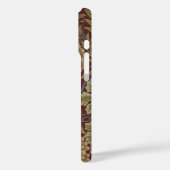 Coques Case-Mate iPhone Art de vigne rouge vert William Morris (Verso / Gauche)