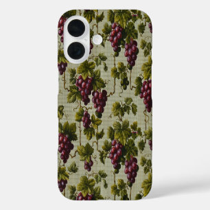 Coques iPhone 16 Art de vignoble de campagne française rustique