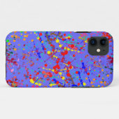 Coques Case-Mate iPhone Art d'éclaboussure de peinture d'action (Dos (Horizontal))