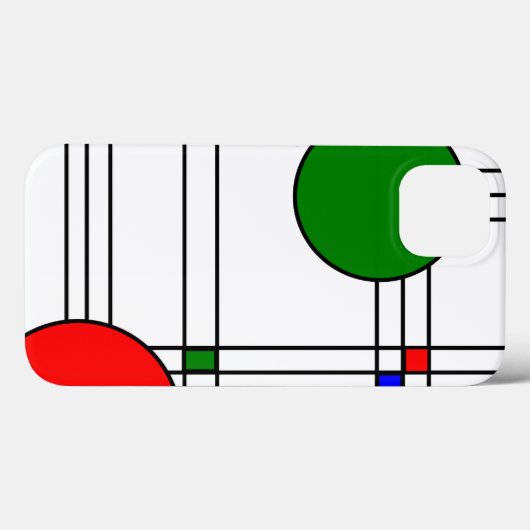 Coques Case-Mate iPhone Art déco (Verso (horizontal))