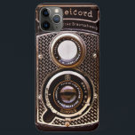 Case-Mate iPhone Case Art déco de la caméra Vintage<br><div class="desc">Bonjour et bienvenue,  ce design représente une caméra vintage rolleicord art déco .</div>