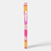 Coques Case-Mate iPhone Art Deco industrial chic - pink, peach, gold (Verso / Gauche)