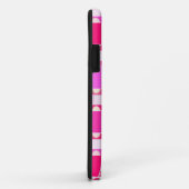 Coques Case-Mate iPhone Art Déco industriel chic - rose, fuchsia, orchidée (Dos/Droite)