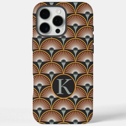 Coques Case-Mate iPhone Art Déco Jazz Age Sunset Jukebox (Verso)