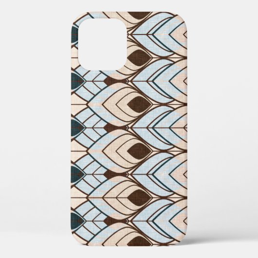 Coques Case-Mate iPhone Art Déco : Ornement sans Seamless Texturé. (Verso)