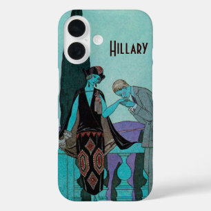 Coques iPhone 16 Art Déco vintage La Villa d'Este par George Barbie