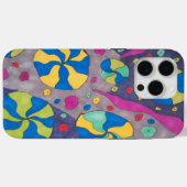 Coques Case-Mate iPhone Art des bonbons cosmiques (Verso (horizontal))