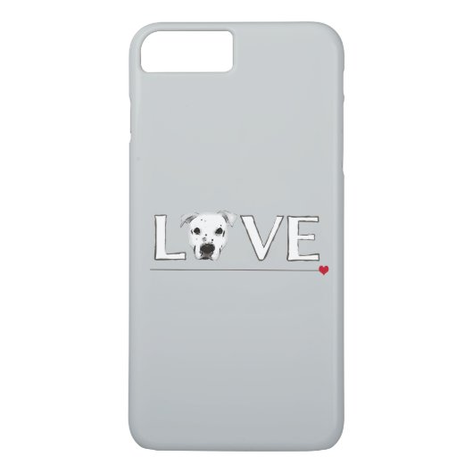 Coques Case-Mate iPhone Art des textes d'amour de chiot (Dos)