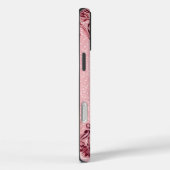 Coques Case-Mate iPhone art d'IA Cranberry Cherry  (Verso / Droite)
