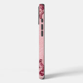 Coques Case-Mate iPhone art d'IA Cranberry Cherry  (Verso / Gauche)