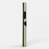 Coques Case-Mate iPhone Art drôle de primitif de Basset Hound (Dos/Droite)