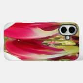Coques Case-Mate iPhone Art du coeur floral (Verso (horizontal))