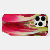 Coques Case-Mate iPhone Art du coeur floral (Verso (horizontal))