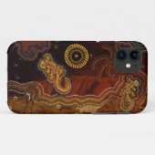 Coques Case-Mate iPhone Art du désert aborigène australien Dream (Dos (Horizontal))