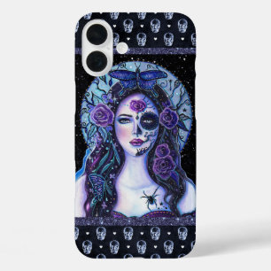 Coques iPhone 16 Plus Art du jour des morts par Renee Lavoie