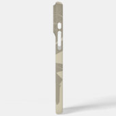 Coques Case-Mate iPhone Art du monogramme de pistolet | (Verso / Gauche)