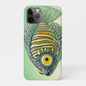 Coques Case-Mate iPhone Art du poisson stylisé (Dos)