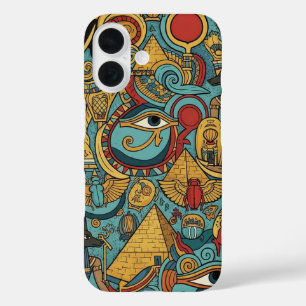 COQUES iPhone 16 ART ÉGYPTIEN TRADITIONNEL