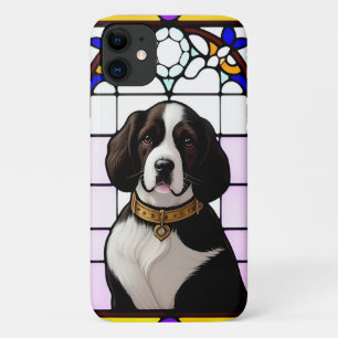 Case-Mate iPhone Case Art en verre tendu avec un portrait de chien