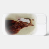 Coques Case-Mate iPhone Art équin de cheval Brown de châtaigne (Verso (horizontal))