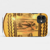 Coques Case-Mate iPhone Art Ethnique Africain d'or Imprimer (Dos (Horizontal))
