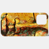 Coques Case-Mate iPhone Art facial Abstrait (Verso (horizontal))