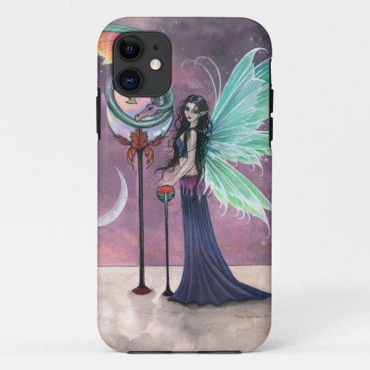 Coques Case-Mate iPhone Art fantastique de fée et de dragon (Dos)
