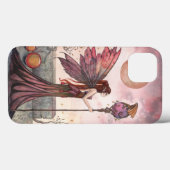Coques Case-Mate iPhone Art fantastique de fée et de dragon (Verso (horizontal))