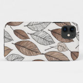Coques Case-Mate iPhone Art feuille Boho (Dos (Horizontal))