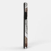 Coques Case-Mate iPhone Art feuille Boho (Dos/Droite)